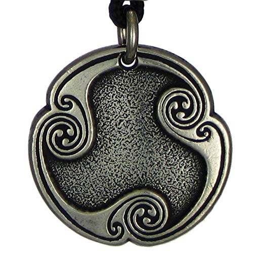 Pewter Eolh Algiz Talisman Pendant